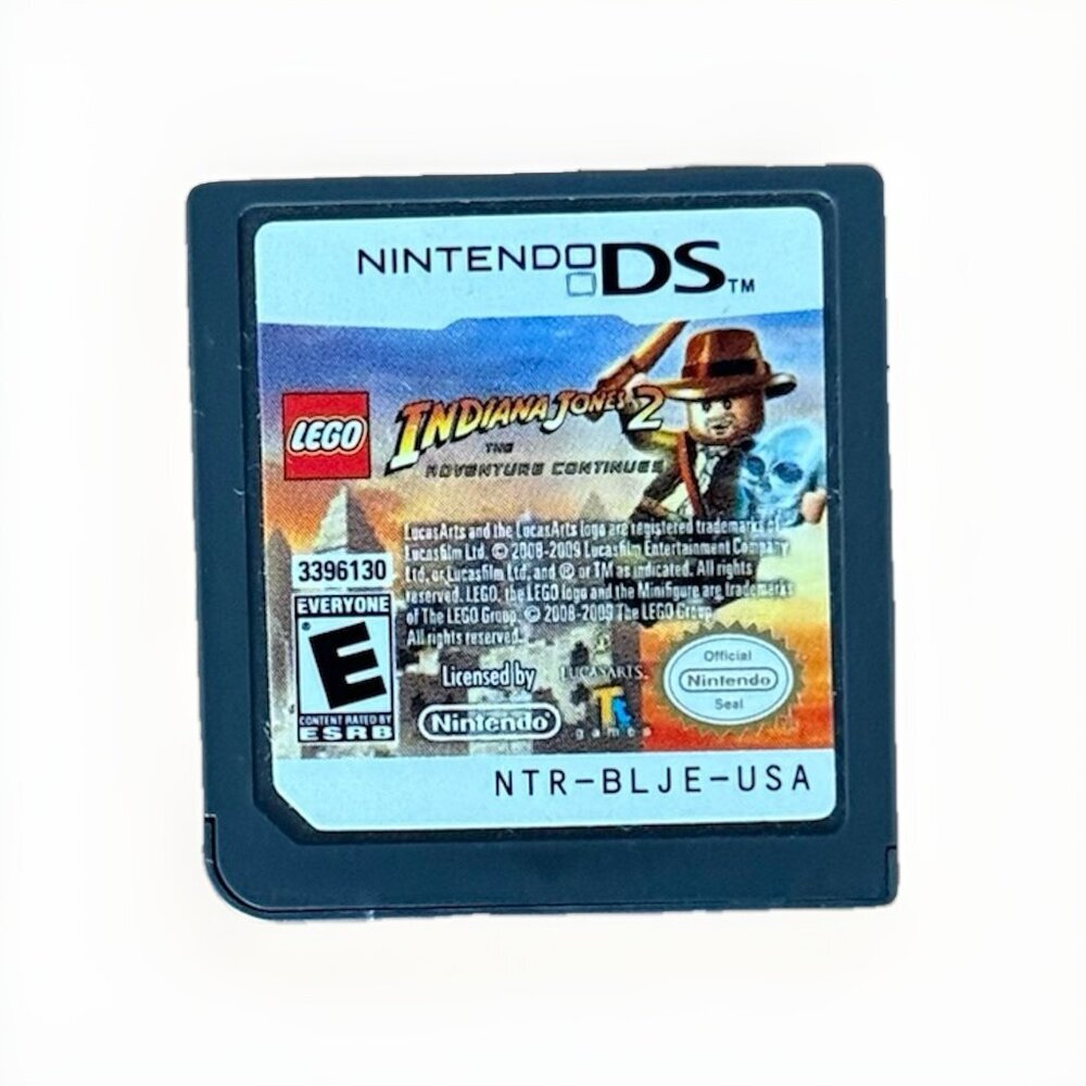 Lego Indiana Jones 2 (Nintendo DS NDS) Original Game Working Tested